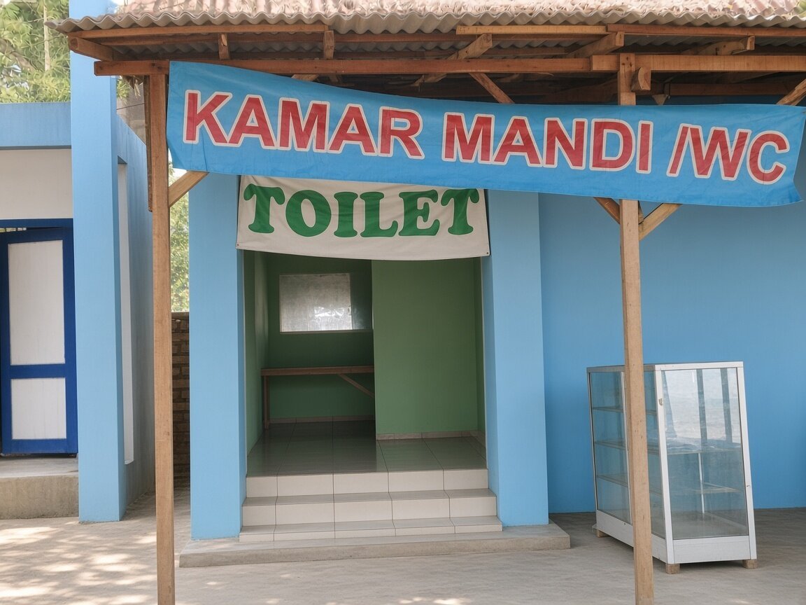 Bangunan Toilet & Kamar Mandi